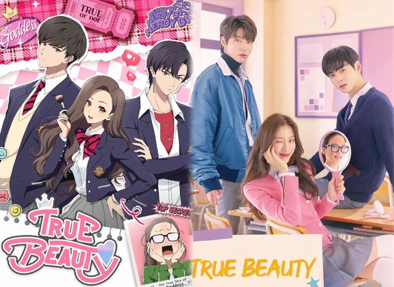 true beauty corea anime